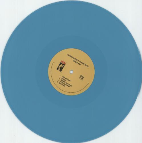 Nathaniel Rateliff & The Night Sweats South of Here - Turquoise Vinyl - Autographed Print vinyl LP album (LP record) US 3CWLPSO881420