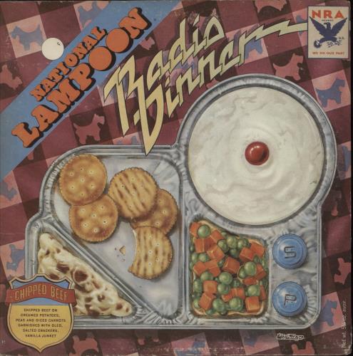 National Lampoon Radio Dinner vinyl LP album (LP record) US NFTLPRA880314
