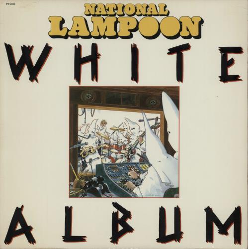 National Lampoon White Album vinyl LP album (LP record) US NFTLPWH751698