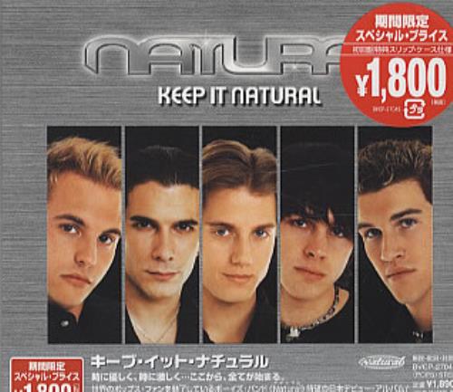 Natural Keep It Natural CD album (CDLP) Japanese URLCDKE250998