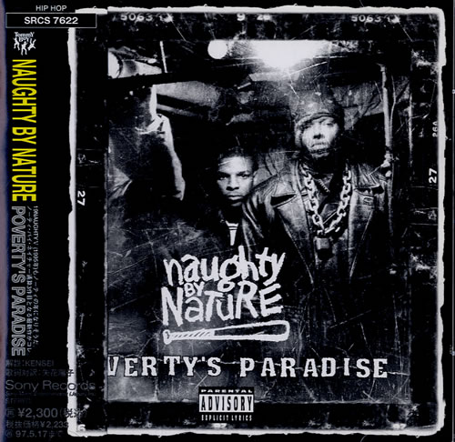 Naughty By Nature Poverty's Paradise CD album (CDLP) Japanese NBNCDPO544837