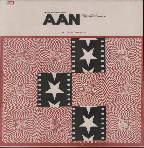 Naushad Aan vinyl LP album (LP record) Indian OJ9LPAA886691