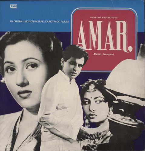 Naushad Amar vinyl LP album (LP record) Indian OJ9LPAM886653
