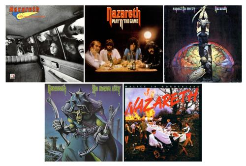 Nazareth 1971-1980 Studio Albums Vinyl Box Set UK NZRVXST588428