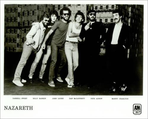 Nazareth 2XS media press pack US NZRPPXS492249