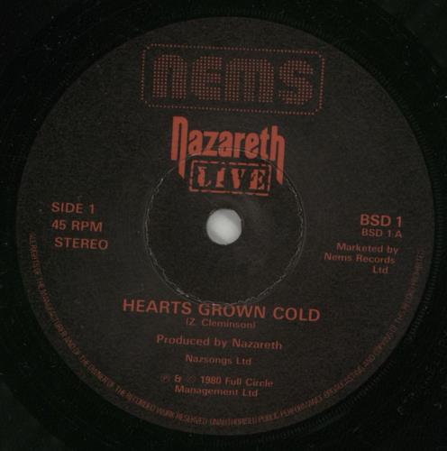 Nazareth Live - Doublepack 7" vinyl single (7 inch record / 45) UK NZR07LI171933