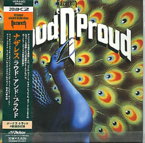Nazareth Loud 'N' Proud CD album (CDLP) Japanese NZRCDLO280305