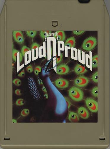 Nazareth Loud N Proud 8-track cassette US NZR8TLO401695