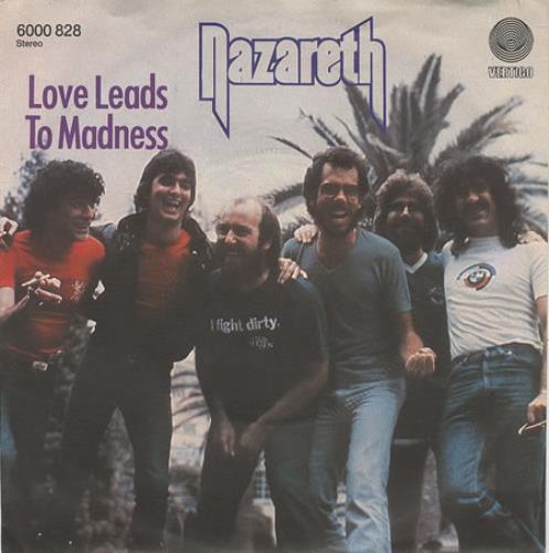 Nazareth Love Leads To Madness 7" vinyl single (7 inch record / 45) German NZR07LO136595