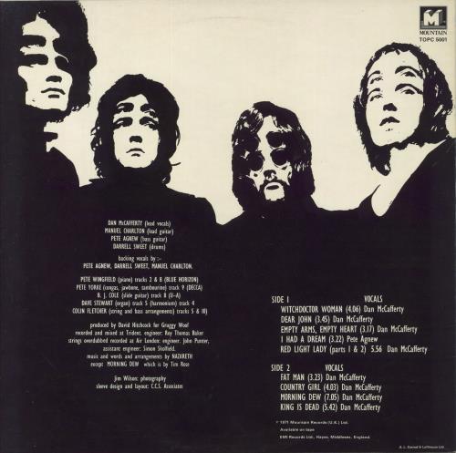 Nazareth Nazareth - EX vinyl LP album (LP record) UK NZRLPNA850798