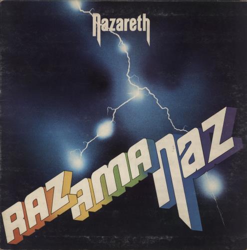 Nazareth Razamanaz - VG vinyl LP album (LP record) UK NZRLPRA161211