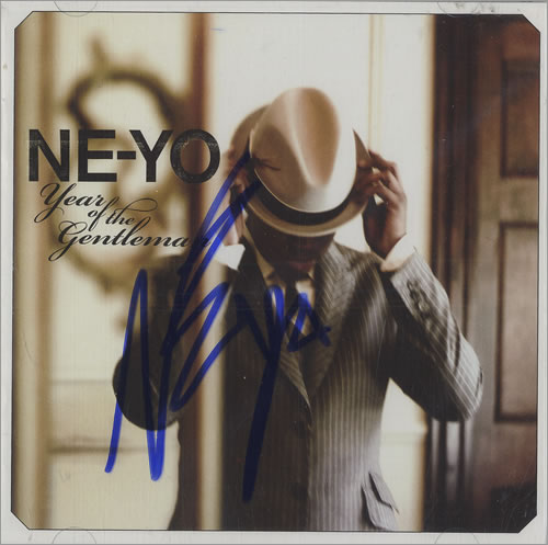 Ne-Yo Year Of The Gentleman - Autographed CD album (CDLP) US N-YCDYE468645
