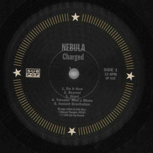 Nebula Charged vinyl LP album (LP record) US NHCLPCH863650