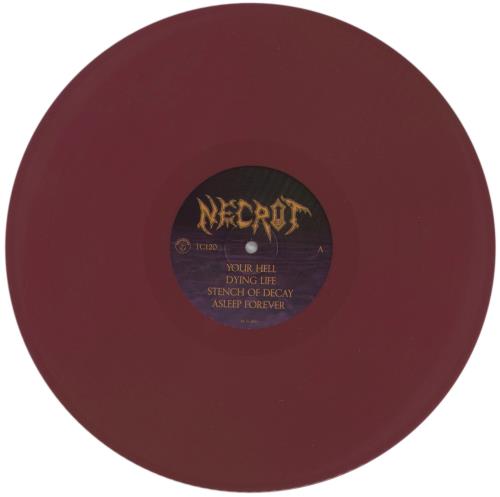 Necrot Mortal - Oxblood Vinyl vinyl LP album (LP record) US Q6CLPMO866139