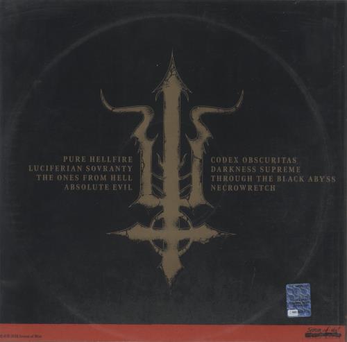 Necrowretch The Ones From Hell - Gold Vinyl vinyl LP album (LP record) French 8EILPTH863999