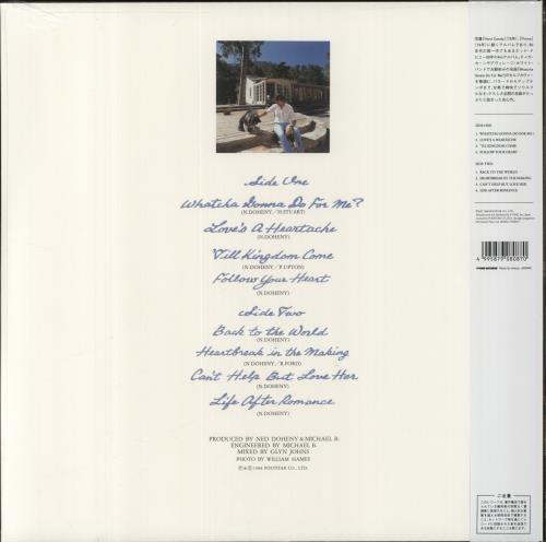 Ned Doheny Life After Romance - Ocean Blue Vinyl - Sealed vinyl LP album (LP record) Japanese ND0LPLI845202