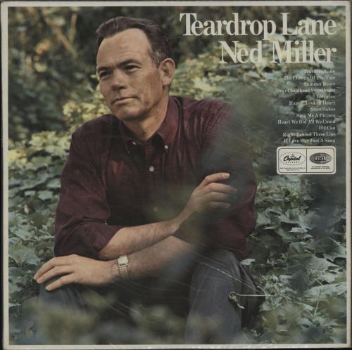 Ned Miller Teardrop Lane vinyl LP album (LP record) UK NMILPTE763286