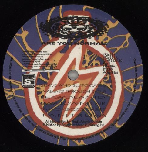 Ned's Atomic Dustbin Are You Normal ? vinyl LP album (LP record) UK NADLPAR295201