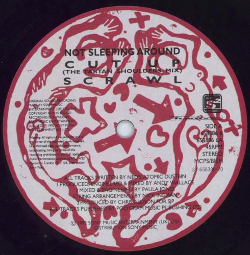 Ned's Atomic Dustbin Not Sleeping Around 12" vinyl single (12 inch record / Maxi-single) UK NAD12NO818557