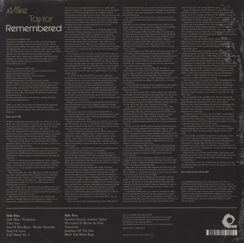 Neil Ardley Mike Taylor Remembered - Sealed vinyl LP album (LP record) UK N/ALPMI854143