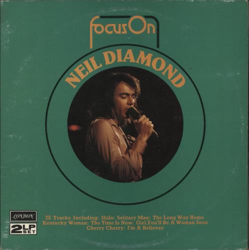 Neil Diamond Focus On 2-LP vinyl record set (Double LP Album) UK NDI2LFO363366