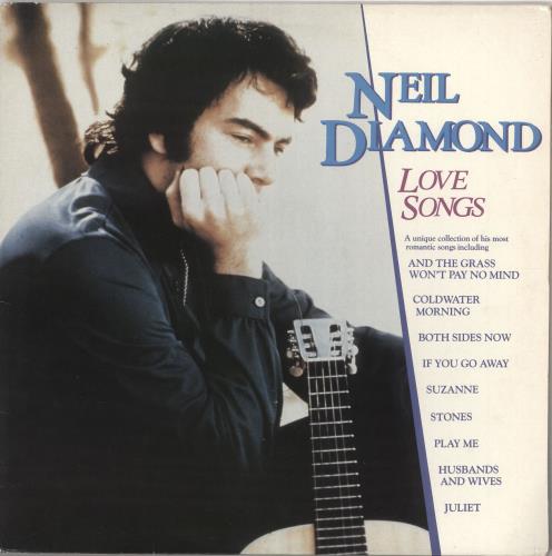Neil Diamond Love Songs vinyl LP album (LP record) UK NDILPLO689107