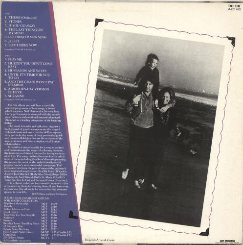 Neil Diamond Love Songs vinyl LP album (LP record) UK NDILPLO689107