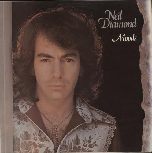 Neil Diamond Moods vinyl LP album (LP record) UK NDILPMO531202