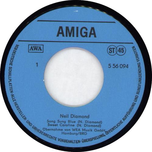 Neil Diamond Neil Diamond EP 7" vinyl single (7 inch record / 45) German NDI07NE710472