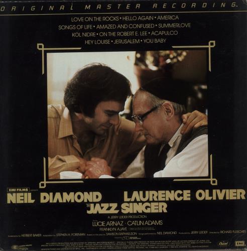 Neil Diamond The Jazz Singer vinyl LP album (LP record) US NDILPTH431876