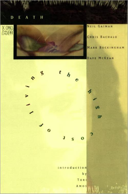 Neil Gaiman Death: The High Cost Of Living book US NG0BKDE493662