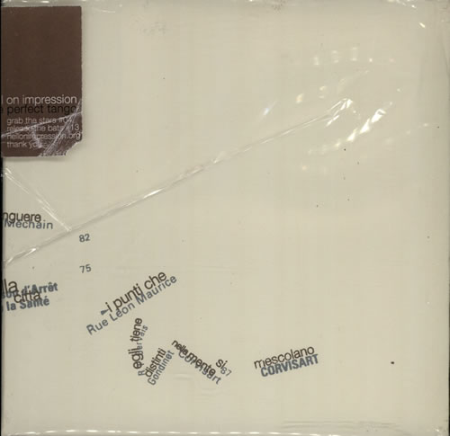 Neil On Impression The Perfect Tango CD album (CDLP) Italian NRICDTH571421