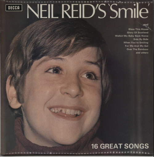 Neil Reid Smile vinyl LP album (LP record) UK 1NRLPSM452829