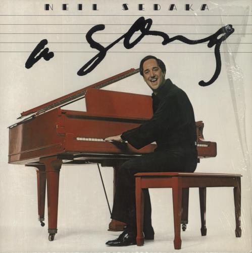 Neil Sedaka A Song - Shrink vinyl LP album (LP record) US NSKLPAS858394