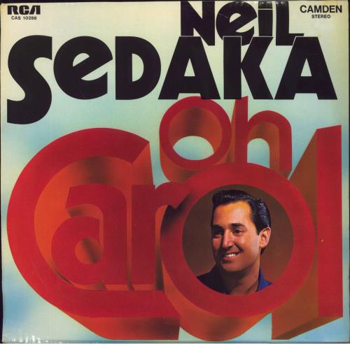 Neil Sedaka Oh Carol vinyl LP album (LP record) German NSKLPOH802711