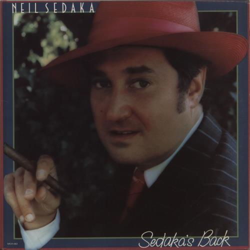 Neil Sedaka Sedaka's Back vinyl LP album (LP record) US NSKLPSE683750