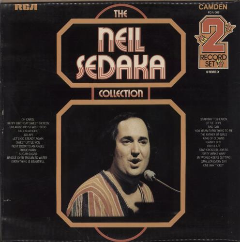 Neil Sedaka The Neil Sedaka Collection 2-LP vinyl record set (Double LP Album) UK NSK2LTH520759