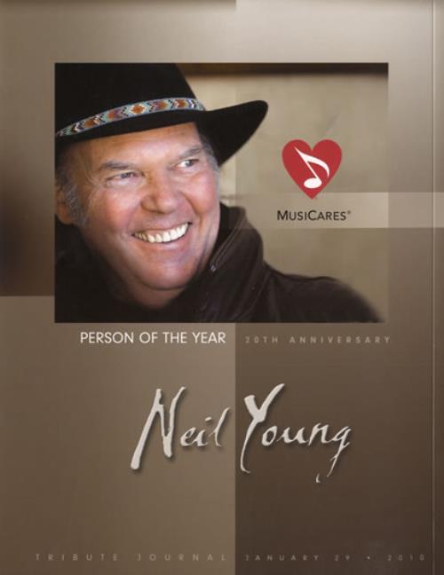 Neil Young 2010 MusiCares Person Of The Year book US YOUBKMU552934