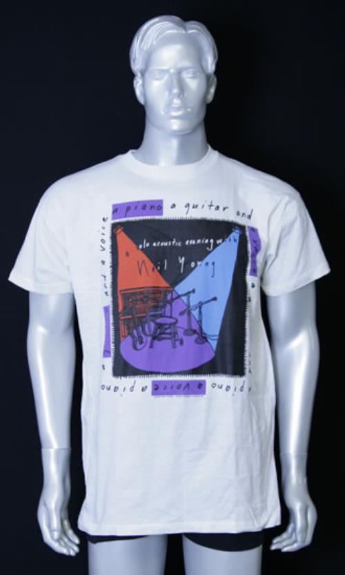 Neil Young A Solo Acoustic Evening With Neil Young t-shirt UK YOUTSAS522647