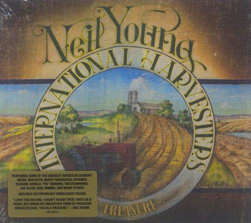 Neil Young A Treasure - Sealed CD album (CDLP) UK YOUCDAT680585