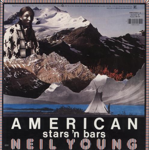 Neil Young American Stars 'N Bars vinyl LP album (LP record) German YOULPAM334299