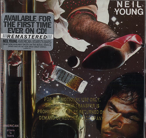 Neil Young American Stars 'N Bars CD album (CDLP) US YOUCDAM479640