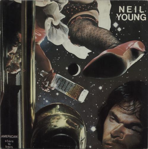 Neil Young American Stars 'N Bars vinyl LP album (LP record) Australian YOULPAM670846