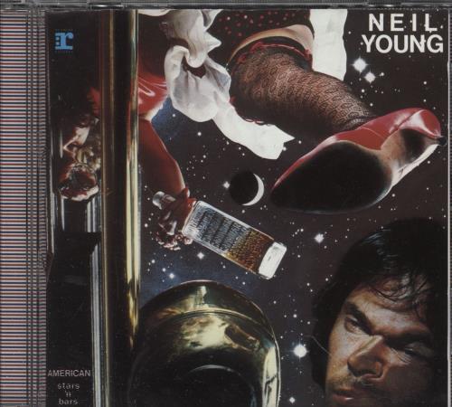 Neil Young American Stars 'N Bars CD album (CDLP) Japanese YOUCDAM706618