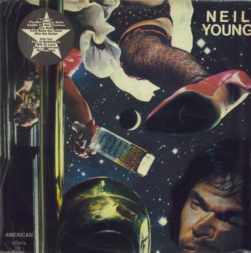 Neil Young American Stars 'N Bars vinyl LP album (LP record) South African YOULPAM786848