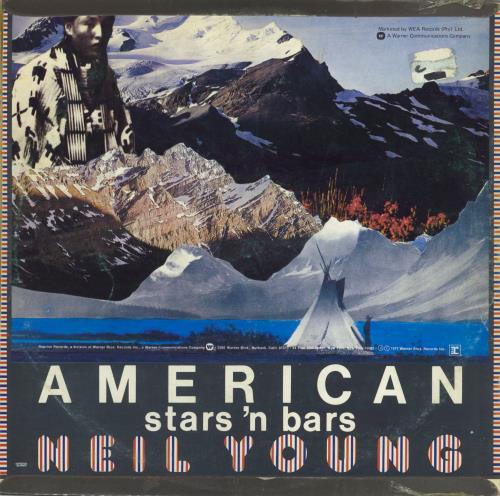 Neil Young American Stars 'N Bars vinyl LP album (LP record) South African YOULPAM786848