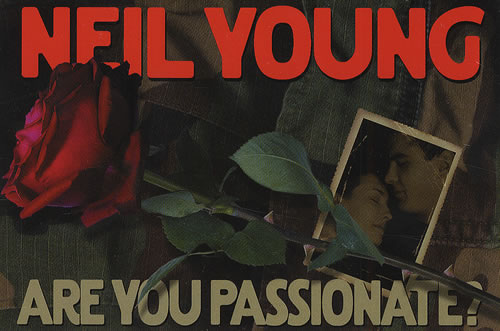 Neil Young Are You Passionate? memorabilia US YOUMMAR408083