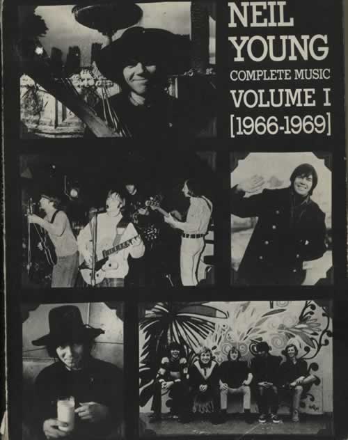 Neil Young Complete Music - Volumes I-III book US YOUBKCO578327