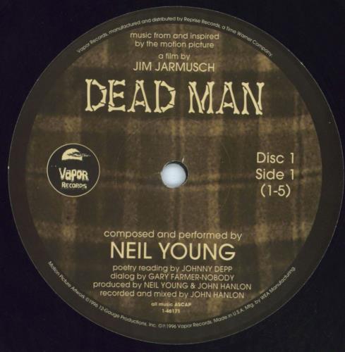 Neil Young Dead Man vinyl LP album (LP record) US YOULPDE802816