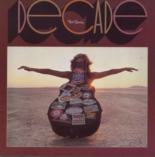 Neil Young Decade - EX 3-LP vinyl record set (Triple LP Album) German YOU3LDE127182